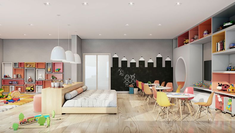 BRINQUEDOTECA. Imagem preliminar sujeita a alteração.