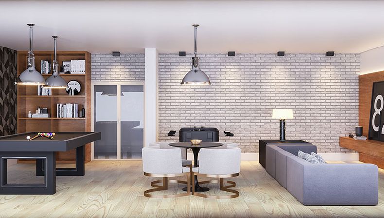 SALÃO DE JOGOS. Imagem preliminar sujeita a alteração.